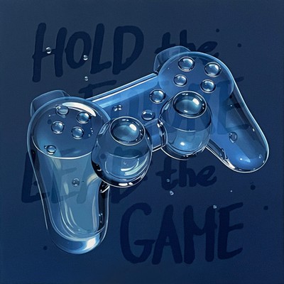 하미영-“HOLD the FUTURE, LEAD the GAME” Deep Ocean PSP Controller