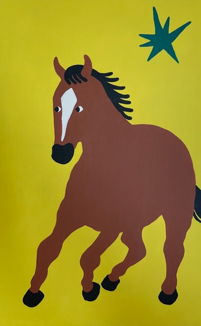 홍지-horse
