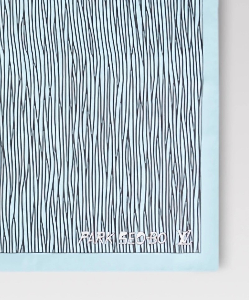 박서보-루이비통 콜라보 스카프