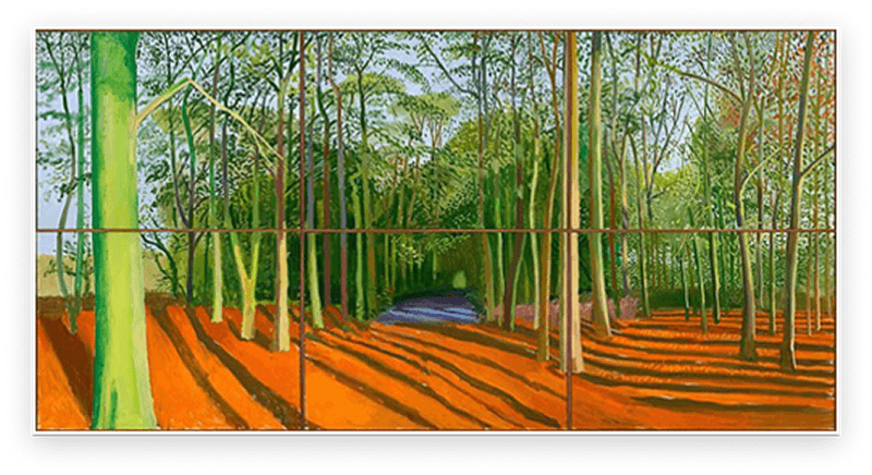데이비드 호크니-Woldgate Woods