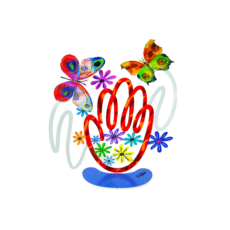 데이비드 걸스타인-Bell Flowers Vase