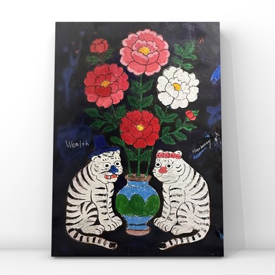 민후-모란도(Wishing for prosperity and harmony)