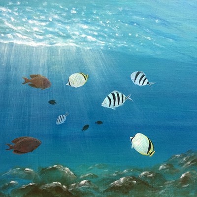 김예빈-Snorkeling in Okinawa sea