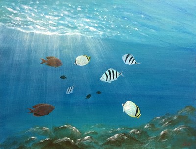 김예빈-Snorkeling in Okinawa sea