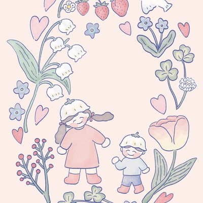 벼리-꽃길 산책