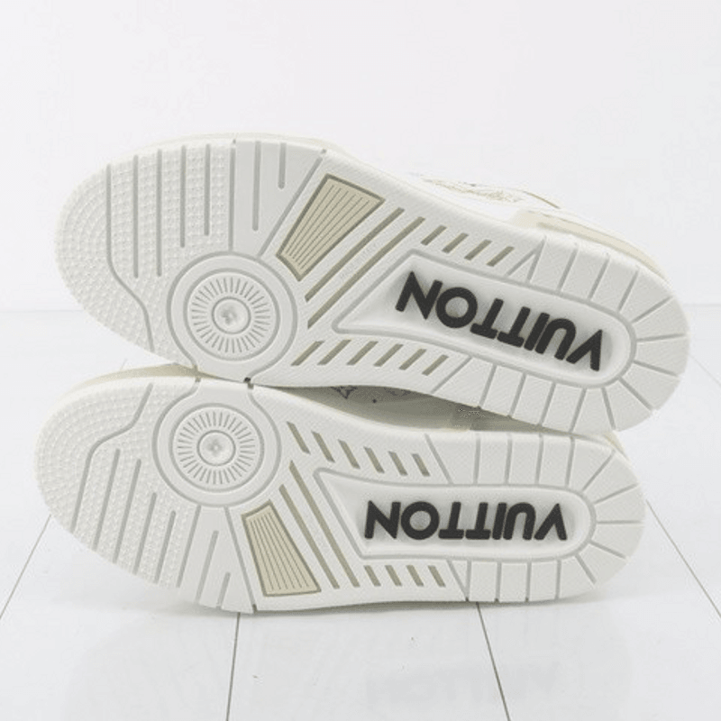 Murakami Takashi-LV x TM LV Trainer Sneakers blanc LD1204