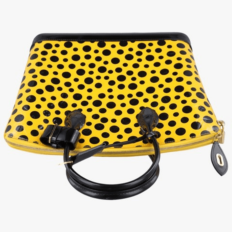루이비통 x 야요이 쿠사마-Dot Infinity Lock MM Yayoi Kusama Jaune