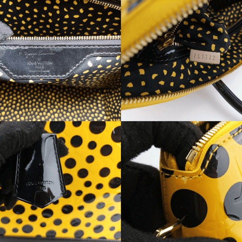 루이비통 x 야요이 쿠사마-Dot Infinity Lock MM Yayoi Kusama Jaune