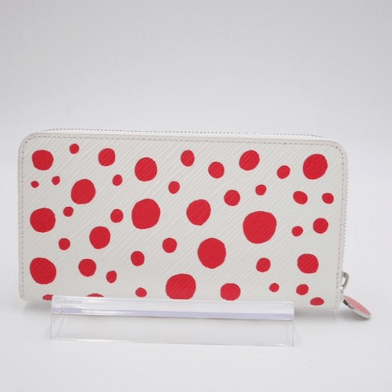 루이비통  x 야요이 쿠사마-Yayoi Kusama collaboration zippy wallet