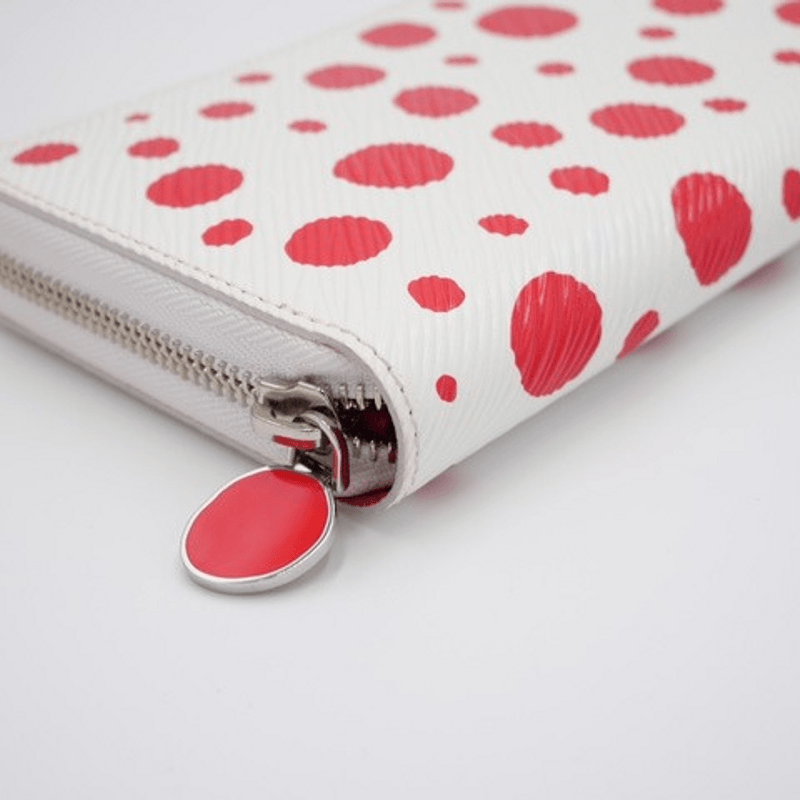 루이비통  x 야요이 쿠사마-Yayoi Kusama collaboration zippy wallet