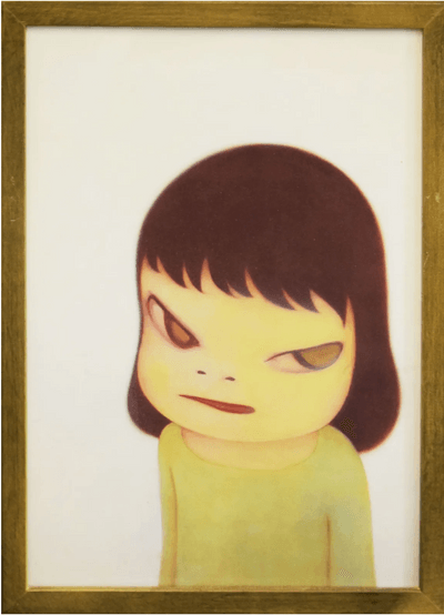 나라 요시토모 Nara Yoshitomo, Say No (Framed Poster)