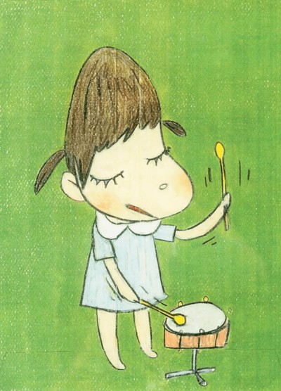 나라 요시토모 Nara Yoshitomo, Banging The Drum