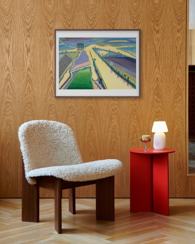 웨인티보, Wayne Thiebaud — Delta Water (액자포함) 71X56 cm