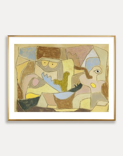 파울 클레, Paul Klee — True Also for Plants (액자포함) 71X56cm