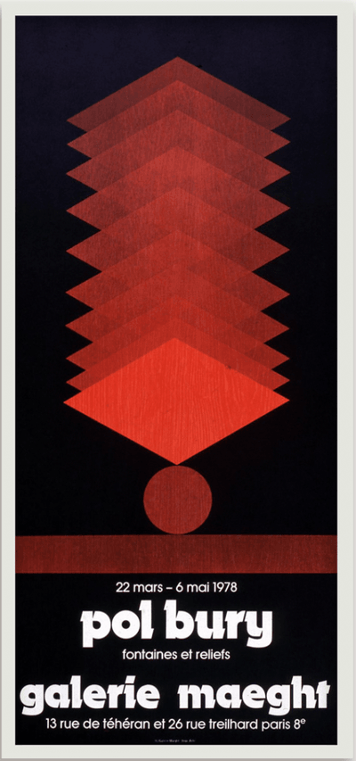 Pol Bury, Fountains and reliefs 