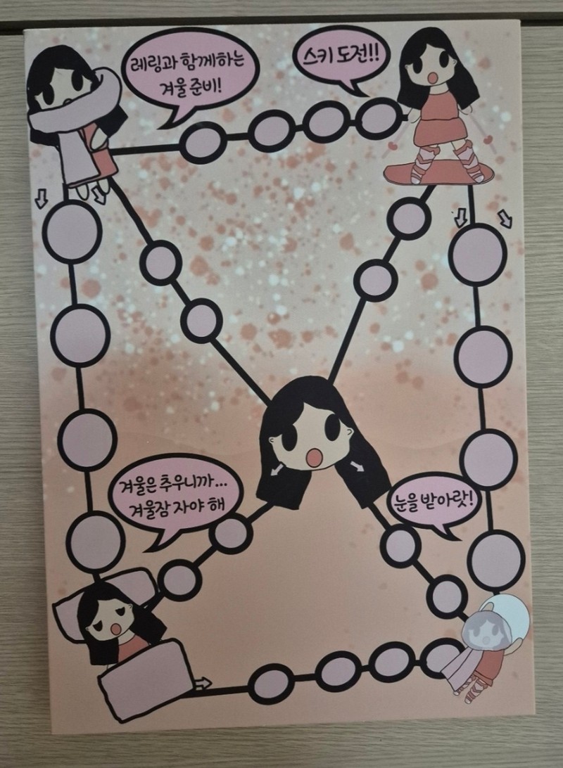 레링 -레링 윷놀이판
