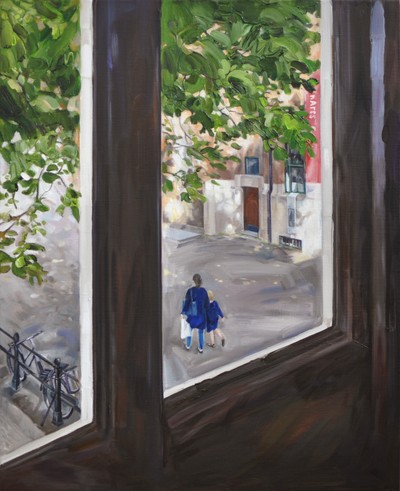 안다은-Mauritshuis window