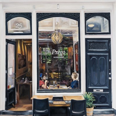안다은-A restaurant in Amsterdam