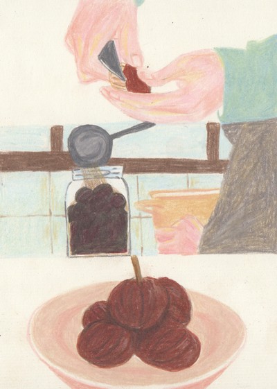 가든그림-밤조림
