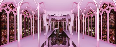 아트테리언-#20 영화 그랜드 부다페스트 호텔(The Grand Budapest Hotel) X 코스메틱 브랜드 페리페라(peripera) COLLABORATION CONCEPT SPACE