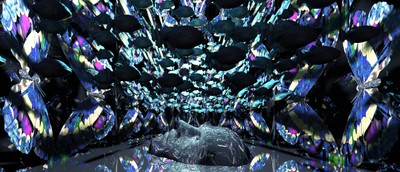아트테리언-#40 팀랩 라이프 (teamLab LIFE)의 '생명의 아름다움'을 모순적 해석으로 적용한 CONCEPT SPACE
