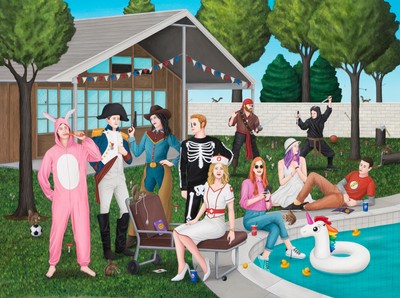Riccardo Nannini-The costume party