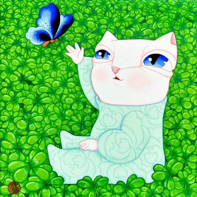 한해숙-단상 고양이_행복 3