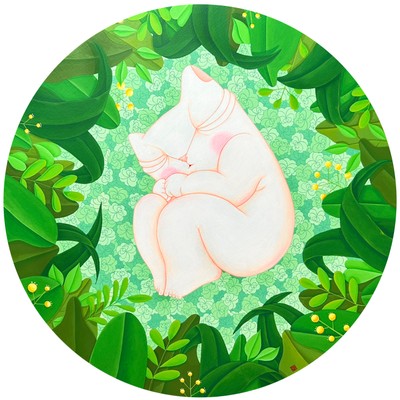 한해숙, 단상 고양이_생명의 시작