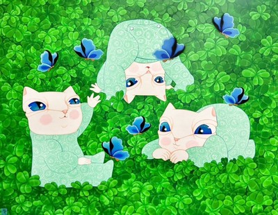 한해숙, 단상 고양이_행복