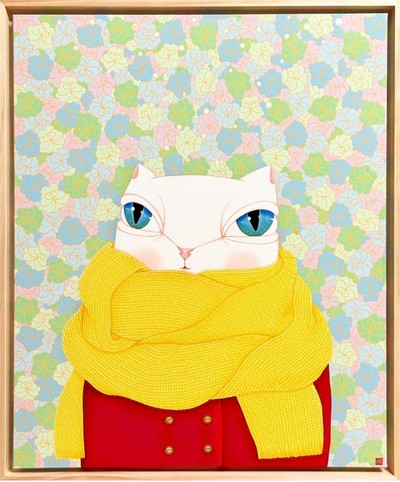 한해숙, 단상 고양이_첫 눈