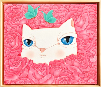 한해숙, 단상 고양이_만개(滿開) 2