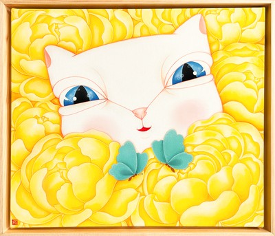 한해숙, 단상 고양이_만개(滿開) 1