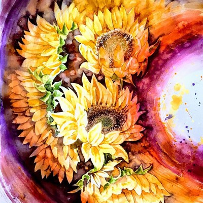 Anne Kee-SUNFLOWER