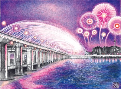 달밤, 빛으로 흐르는 시간