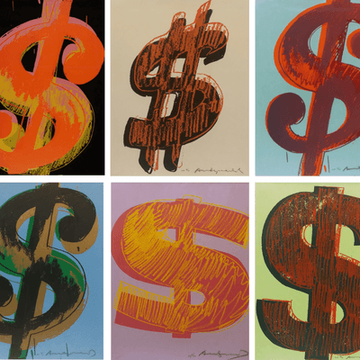 앤디 워홀 (Andy Warhol)-$ (1) FS II.274-279