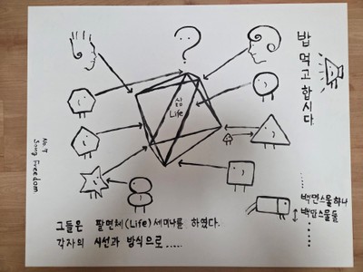 송자유-no7. ‘밥먹고 합시다.’ 