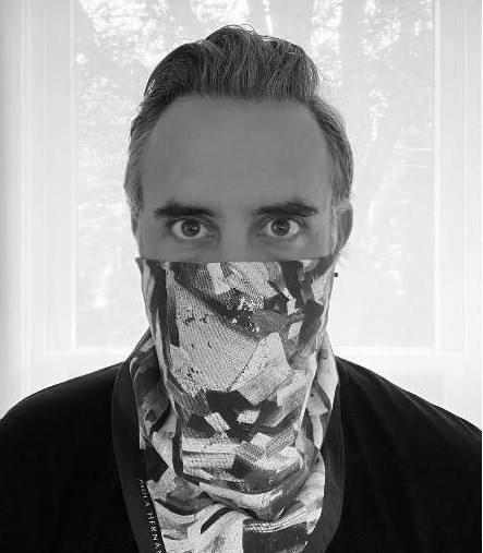 마이클 케이건 Michael Kagan-Astronaut Space Bandana 