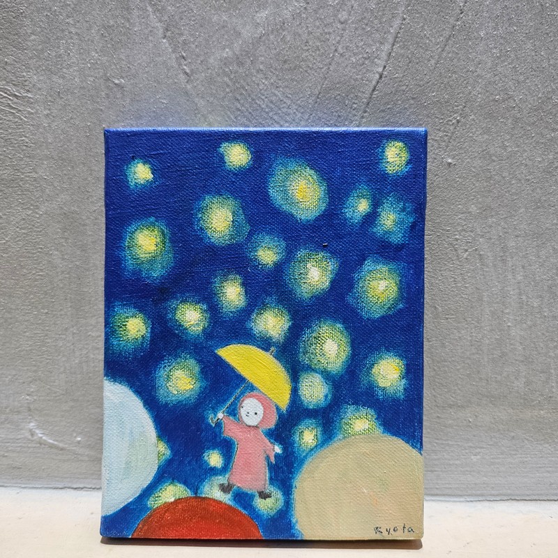 Ryota Shiga-Ta puddle in the star sky