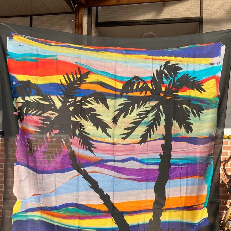Josh Smith-Palm Tree Scarf
