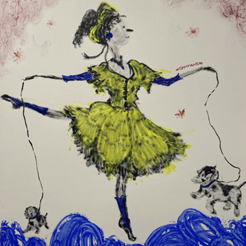 감만지-Ballerina with Coco and Coca