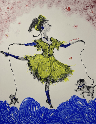 감만지-Ballerina with Coco and Coca