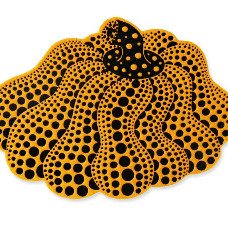 Yayoi Kusama-Dancing Pumkin 엽서 액자
