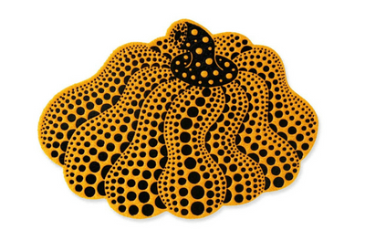 Yayoi Kusama-Dancing Pumkin 엽서 액자
