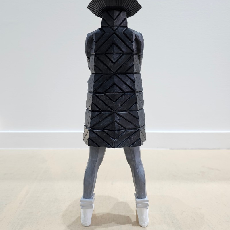Taku Obata-B-Girl Down Jacket Ngame (black)