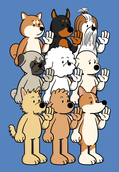 에이욥 프로젝트-9 Animals Series: Dogs