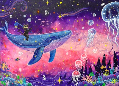 릴로두들, 길이 된 고래, 별을 본 고양이