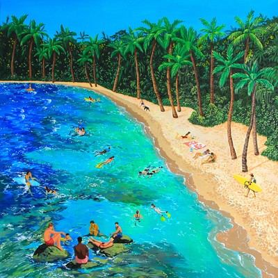 이지원-Noon in the palm forest bay