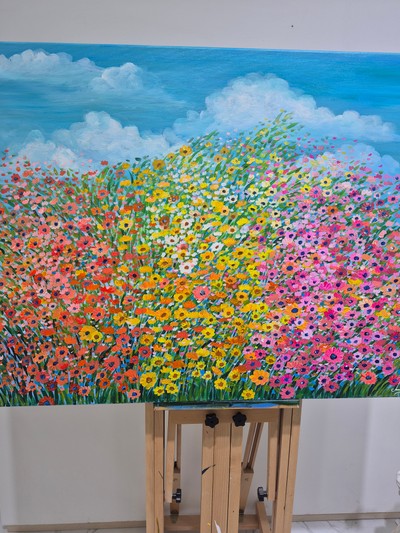 최미정작가-30호그림 행복한 날들 