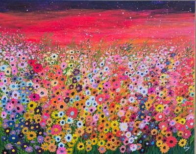 끌로에 최 작가, 즐거운 날들  대형30호그림 