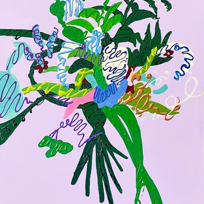청아-플라워 리듬덤불